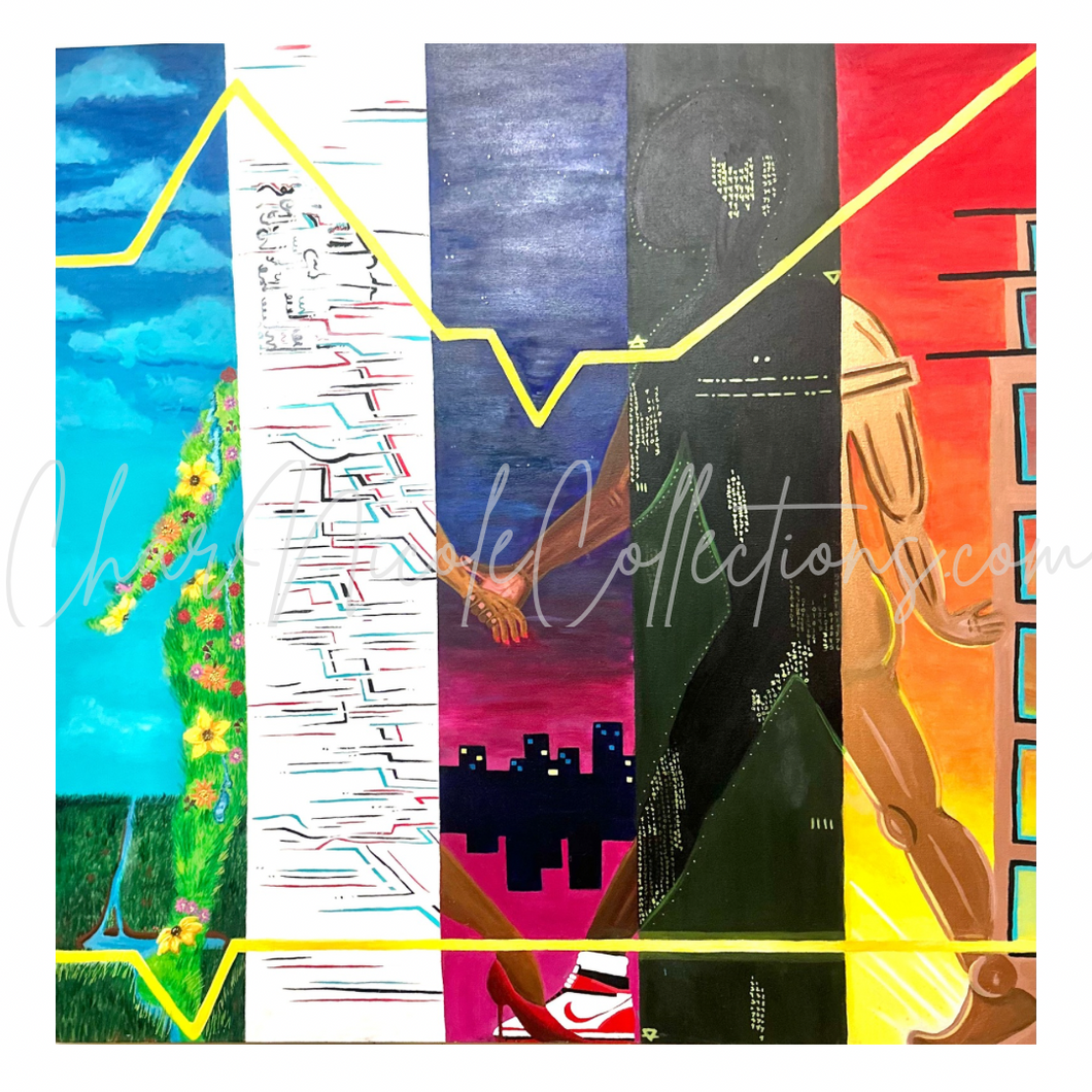 “Love in the Multiverse” Painting