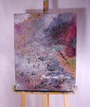 Load image into Gallery viewer, Pink  Abstract Mixed Media Created by Char-nae Nicole
