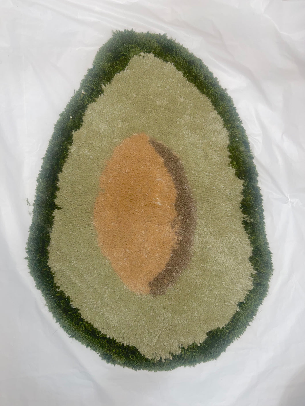Avocado plush Rug
