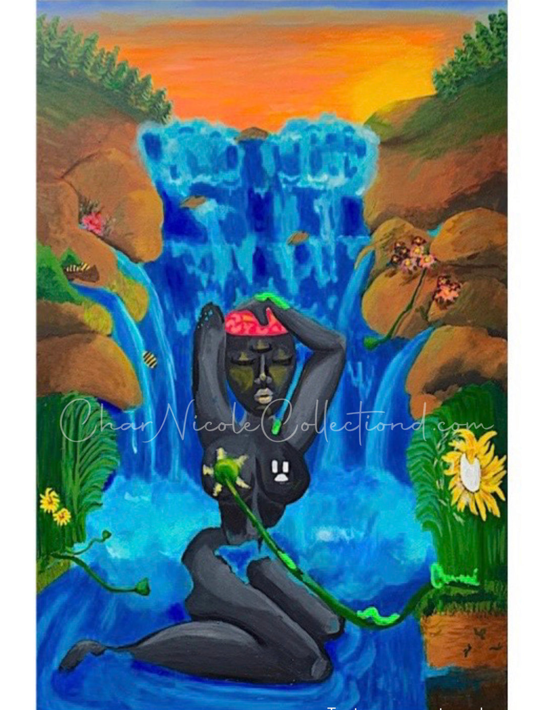 “Emerge” a Char-naé Nicole Original Painting